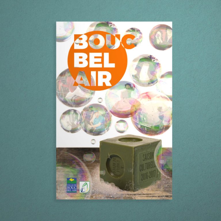 Couverture brochure culturel 2016 de Bouc Bel Air