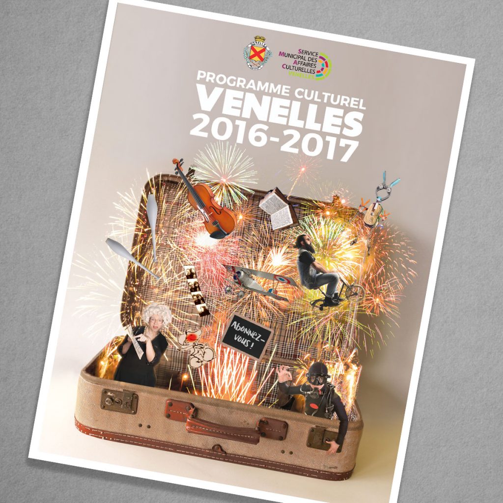 Saison culurelle Venelles 2016 - photo-montage