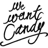 Logo du groupe de musique We Want Candy