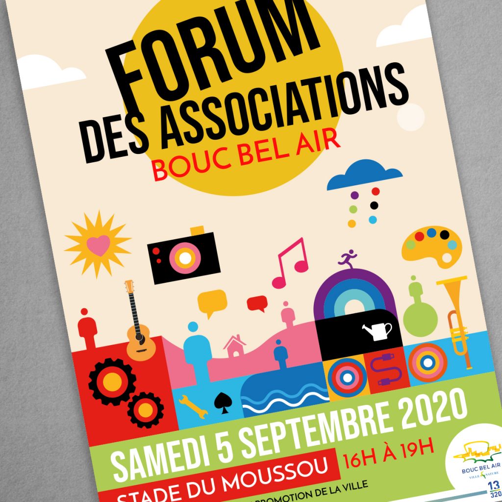 Affiche Forum des associations 2020